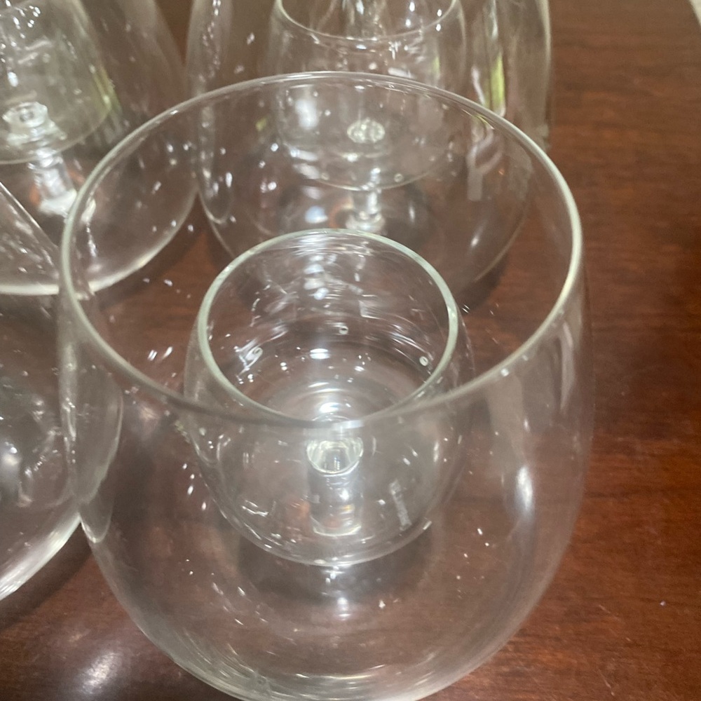 Set of 4, Chevalier Collection Stemless Aerating Wine Glasses - Picture 4 of 5